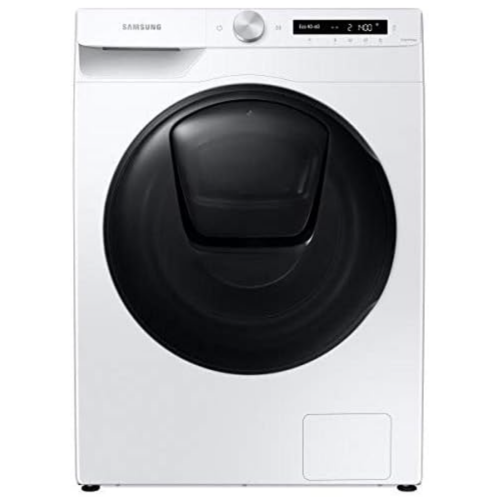 Masina de spalat rufe cu uscator Samsung, 8/5 KG, 1400 RPM, Clasa E, Quick Bubble, AI Control, Add Wash, Steam, Motor Digital Inverter, Wifi, Smart Control, Alb, WD80T554DBWS3