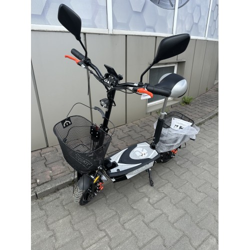 Scooter Electric pliabil Rolektro E-Joy 20 - 20 km/h, cu sezut, 500 W, pentru adulti, aprobat UE Scooter Electric pliabil Rolektro E-Joy 20 - 20 km/h, cu sezut, 500 W, pentru adulti, aprobat UE