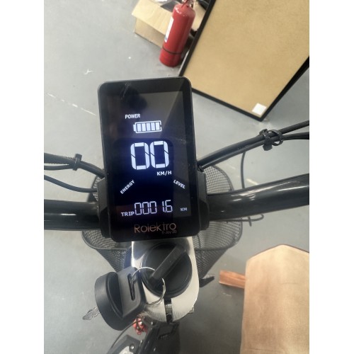 Scooter Electric pliabil Rolektro E-Joy 20 - 20 km/h, cu sezut, 500 W, pentru adulti, aprobat UE